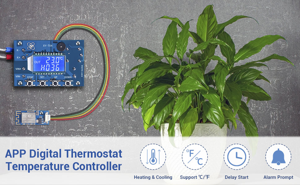 How to store connect temperature controller